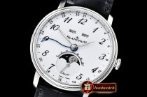 Blancpain Villeret Complications SS/LE Wht/Num OMF Miyota 9015