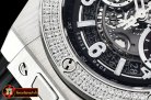 Hublot Big Bang Unico 45mm DIAM/SS/RU Grey V2 Asia 7750 Mod