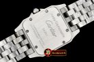 Cartier Santos Demoiselle Mens SS/SS Pink MOP Swiss Quartz