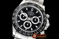 Rolex Daytona 116500LN CER/SS/SS Black ARF V2 A4130 Mod