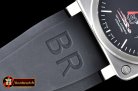 Replica BELL & ROSS BR03-92 SS/RU Black/Blue Miyota 9015