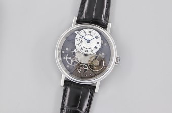 BREGUET Tradition 7097BB/G1/9WU SS/LE Grey Skele ZF A505 Mod