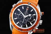 OMG0457F - Planet Ocean Chrono SS/RU Black JHF A-7750