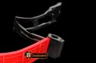 HUB0323A - Big Bang Pearl/ Sq Red Ruby All Black A-7750