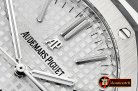 Audemars Piguet Royal Oak 15400 SS/SS White OMF 1:1 MY9015 Mod 3120