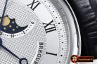 BRE063C - Classique SS Moonphase SS/LE White Miyota 9015