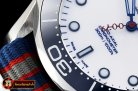 Omega Seamaster Commander 007 SS/NY White URF MY8205 Mod