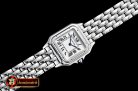 Cartier Panthere Secrete De Ladies SS/SS White KOR Swiss Qtz