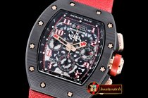 Replica Richard Mille RM011 Lotus F1 Romain Grosjean FC/NY - A77