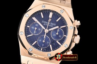 Replica Audemars Piguet Royal Oak Chronograph 26320ST RG/RG Blue