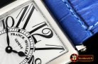 Franck Muller Long Island Ladies 952QZ SS/LE (Blue) Wht GF Swiss Qtz