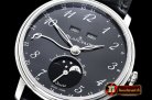 Blancpain Villeret Complications SS/LE Blk/Num OMF Miyota 9015
