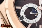 Patek Philippe Nautilus GMT MoonPhase RG/RG Brown Asia 23J Calen