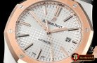 Audemars Piguet Royal Oak 15400 RG/SS White OMF 1:1 MY9015 Mod 3120