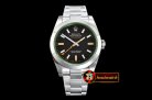 Rolex Milgauss Black 116400M SS/SS Black ARF Asia 2824