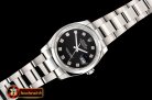 Rolex DateJust 36mm Oyst Dm 904L SS/SS Blk/Diam GMF SA3135