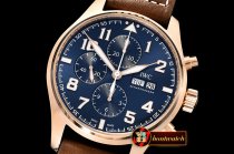 IWC Pilot Chrono "Le Petit" 377721 RG/LE Blue ZF A7750