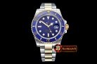 Rolex Submariner 116613 YG/SS Blue BP Ult A3135 Mod