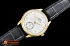 IWC Portuguese Hand-Wound Ref.IW5454 YG/LE Wht/Wht A6497