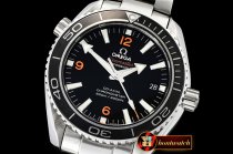 Omega Planet Ocean 45mm Cer SS/SS Black/Org VSF Asia 8500