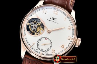 IWC Portuguese Tourbillon IW5463 RG/LE Whit ZF Tourbillon