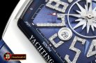 Franck Muller Vanguard Mens V45 SS/LE/RU Blue Diams ABF A2824