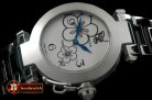 CAR0314D - Pasha Ladies SS/SS White Swiss Ronde Quartz