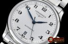 Longines Master Collection SS/SS White/Num MY9015 Mod