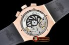 Hublot Fusion Bang 45mm Chrono Diams RG/RU Blk A7750 Secs @3