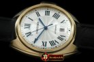 CAR0318A - Cle De Cartier YG/LE White J-9015