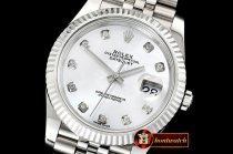 Rolex Datejust II 41mm Jub Flt SS/SS White MOP Noob A3235