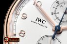 IWC Portugieser Chronograph Classic RG/LE Wht YLF A7750
