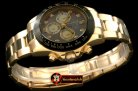 Replica Rolex Daytona 116528 YG/YG MOP Grey Diam A-7750 Sec@6