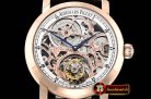 Audemars Piguet AP Jules Tourbillon Rep Minutes RG/LE Wht Tourbillon