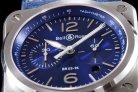 Bell & Ross BR0394-BLU-STSCA 42MM WF-7750 BR001W