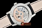 Jaeger Le Coultre Master Grande Trad. Tourb. Cylindrique SS/LE Wht Tourb