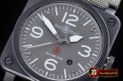 Replica Bell & Ross BR03-92 Military Ed. PVD/NY Grey Miyota 9015