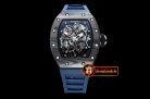 Richard Mille RM055 Bubba Watson FC/RU Skeleton Blue MY9015 Mod