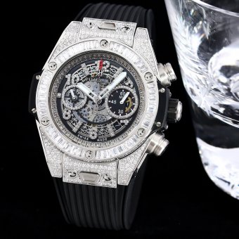 Hublot BIGBANG SPECIAL EDs 7750 movt hub1242 silver