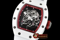Richard Mille RM055 Bubba Watson CER/VRU Wht Sk Red KVF MY8215 Mod