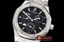 Audemars Piguet Royal Oak Reserve/Duo Time 26120 SS/SS Black Asia 23J
