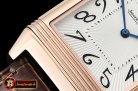 Jaeger Le Coultre JL Reverso Mens RG/LE White/Num MY8215 Mod