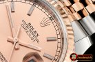 RDJ0306A - Datejust 36mm Flt RG/SS Rose Gold/Stk ARF Asia SH3135