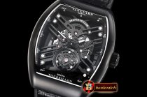 Franck Muller Vanguard Tourbillon Skeleton PVD/LE/RU Asia 23J