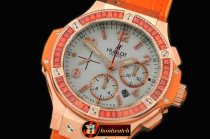 HUB0322C - Big Bang Pearl RG/Sq Orange Ruby White A-7750