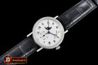 BRE083A - Classique MoonPhase Ref.3300 Diam SS/LE Wht MY9015 Mod