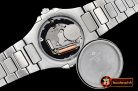 Patek Philippe Nautilus 7010 Ladies SS/SS Diams Blk - Swiss Qtz