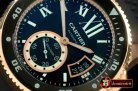 CAR0327B - Calibre de Cartier Diver RG/RU Black A-2813