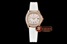 Patek Philippe Aquanaut Ref.5068R 35mm RG/RU White PPF Swiss Qtz