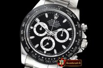 Rolex Daytona 116500LN SS/SS Black ARF Asia 4130 Mod
